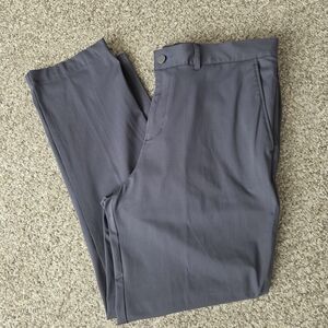 Twillory Performance Chino‎ Golf Pants Mens 36x32 ( 37x30) Gray Activewear